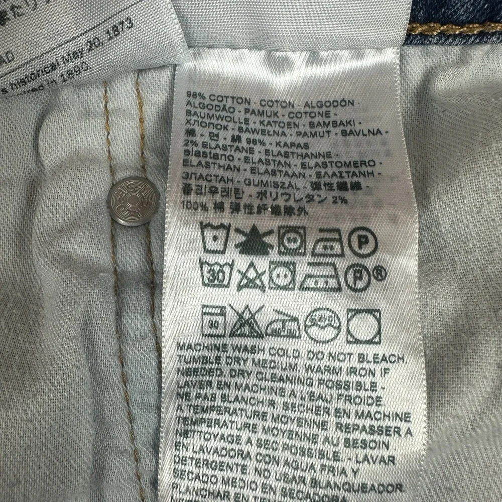 Levi's 541 Jeans Men's 42 x 32 Blue Denim Medium Wash Athletic Taper Fit